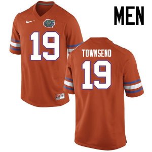 Men's Florida Gators #19 Johnny Townsend NCAA Nike Orange Authentic Stitched College Football Jersey AVW8462BD